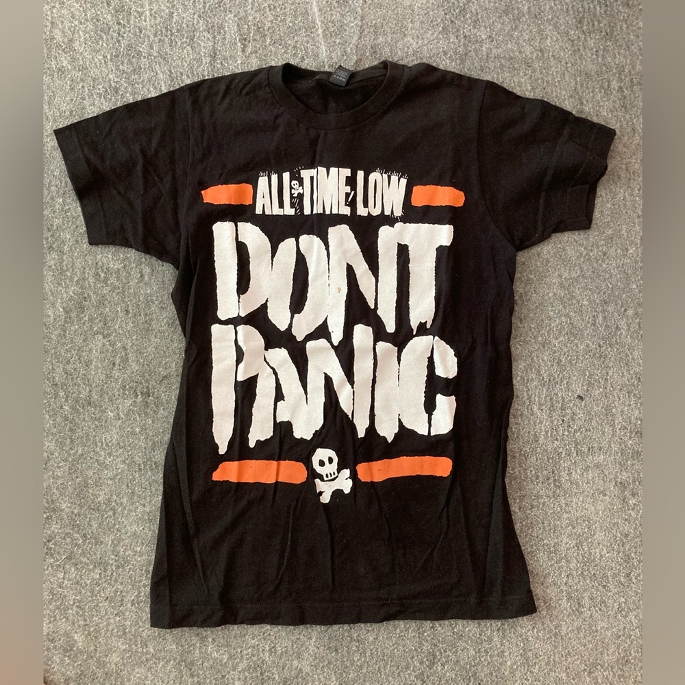 All Time Low - Don't Panic Concert T-shirt Size Small